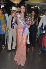 Srishti Rana, Miss Asia Pacific World 2013 winner returns from Korea on 4th Nov 2013